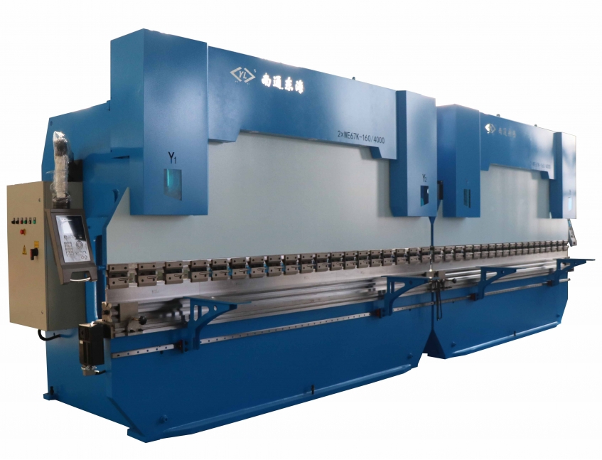 2xWE67K-160/4000 CNC Press Brake in Tandem